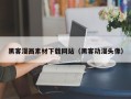 阜宁黑客漫画素材下载网站（黑客动漫头像）