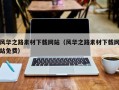 阜宁风华之路素材下载网站（风华之路素材下载网站免费）